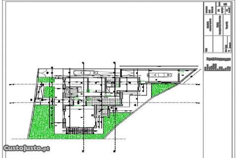 Terreno com projeto