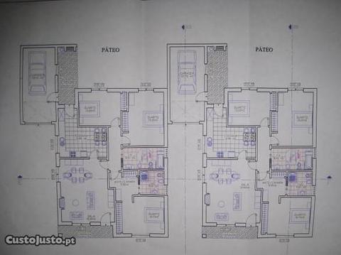 Moradia individual T3 com 160m2, em lote 350m2