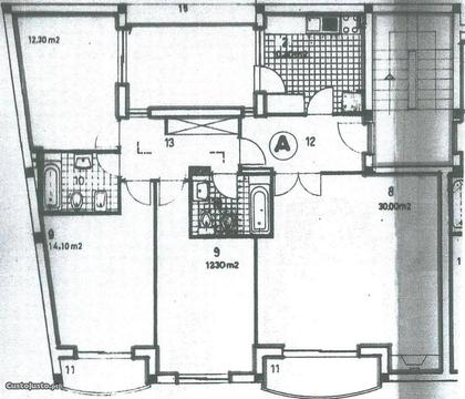 Apartamento T3 ao centro de Leça da Palmeira