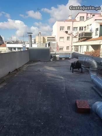 T3 com terraço em Lisboa (Sto António)