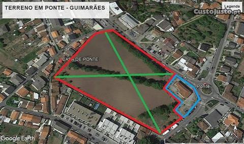 20 000m2 Para Construção/ Vila de Ponte Guimarães