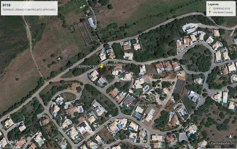 Terreno Urbano com projecto aprovado Monte Canelas