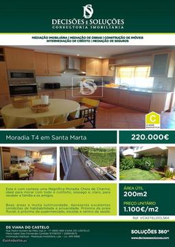 Moradia T4 em Santa Marta