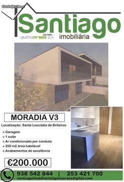 Moradia T3 excelente construção