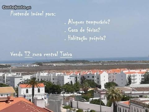 T2 Tavira:central e vista de mar