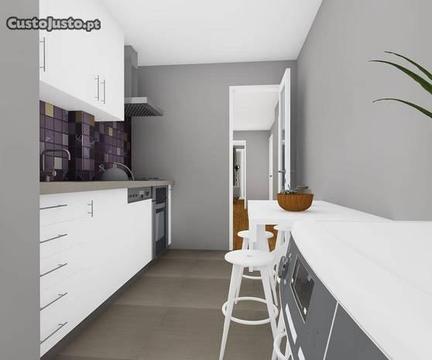 Apartamento T3 - Totalmente Remodelado