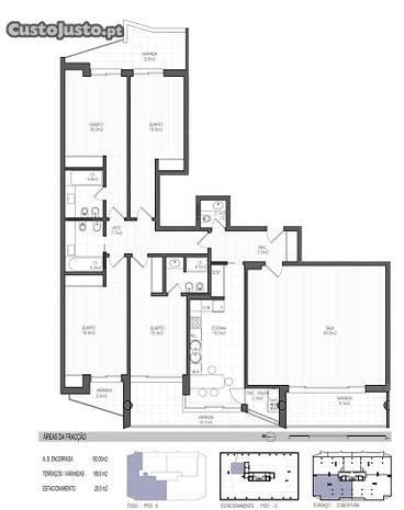 Apartamento T4 - 193m² Marianas Premium