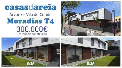 Moradias T4 zona de Vila do Conde